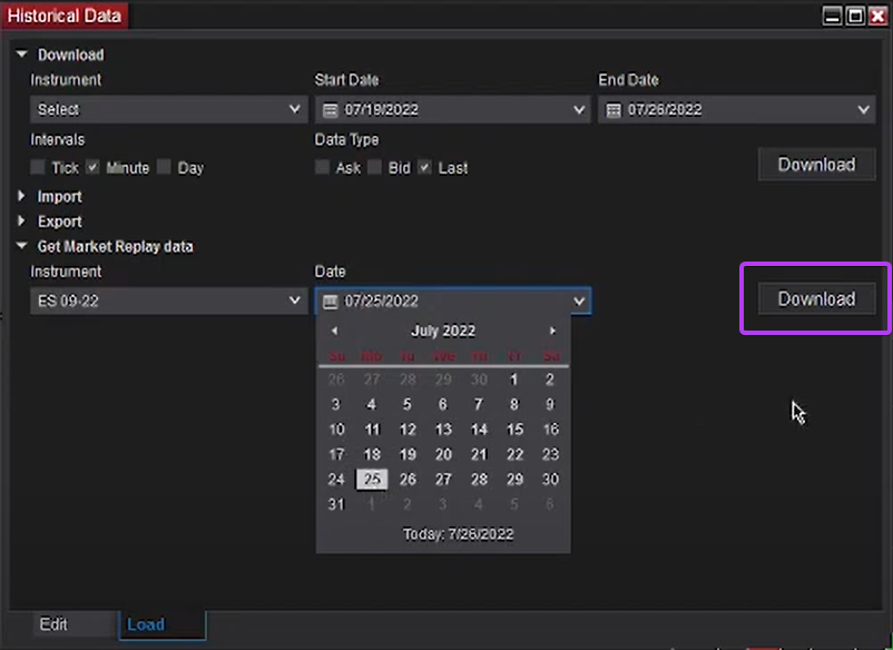 Playback connection and entry details